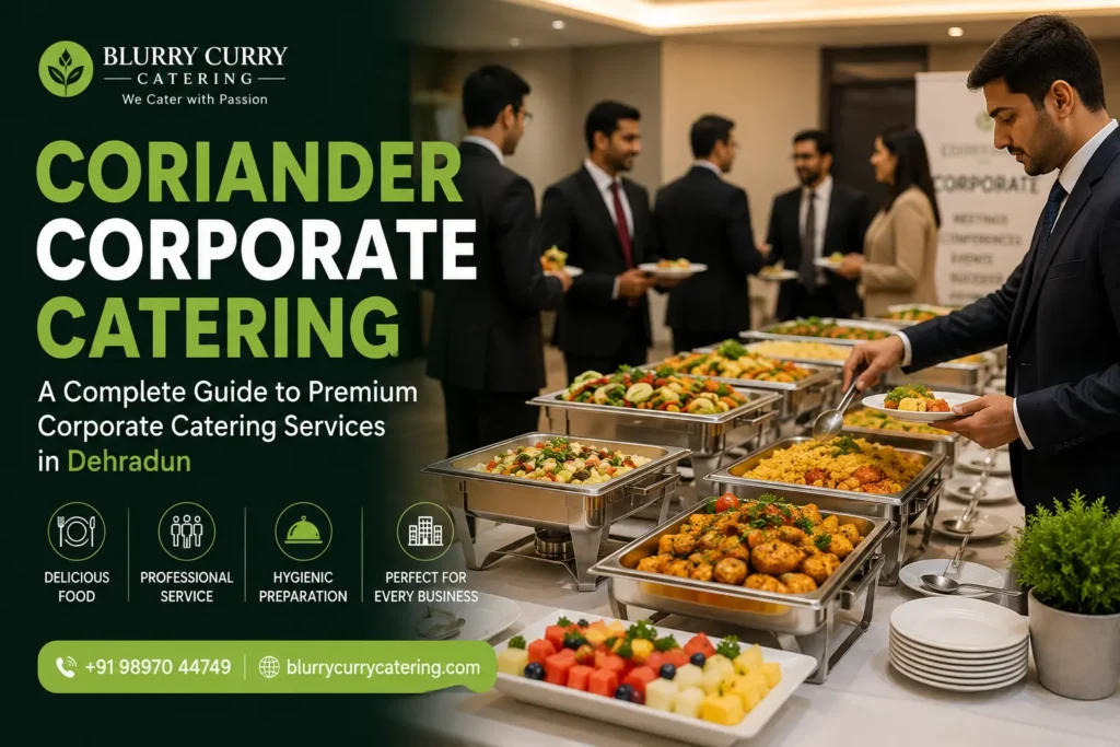 Coriander Corporate Catering: A Complete Guide to Premium Corporate Catering Services in Dehradun