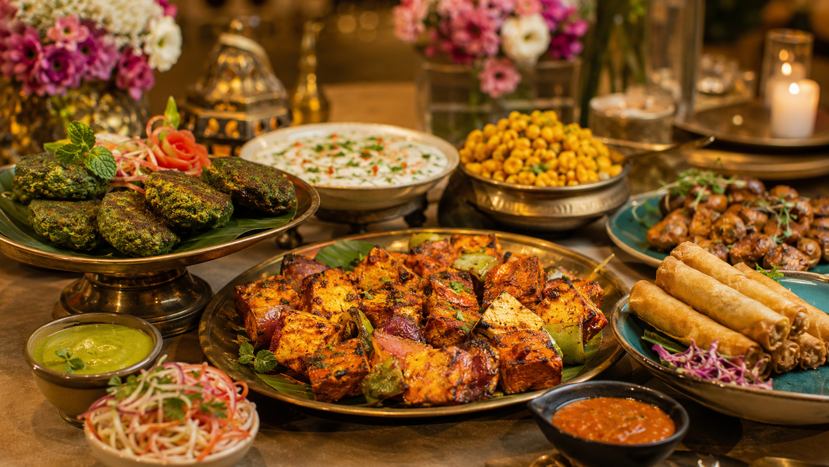 Vegetarian Wedding Starters Menu Vegetarian Indian wedding starters menu