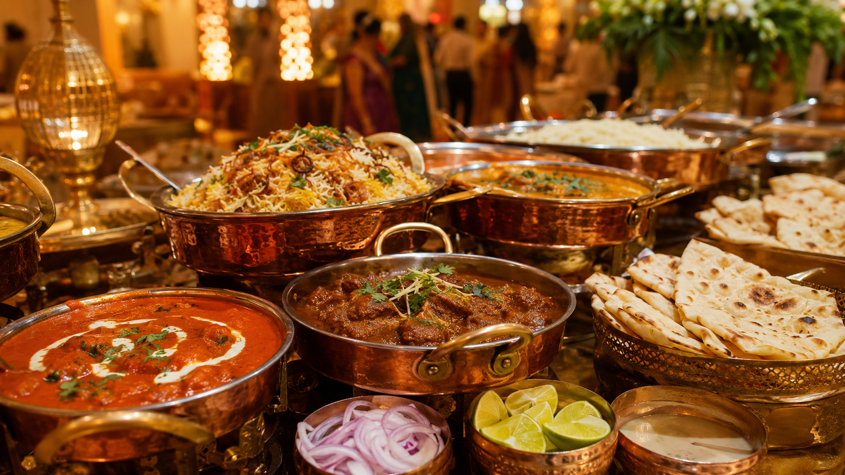 Non vegetarian Indian wedding main course menu
