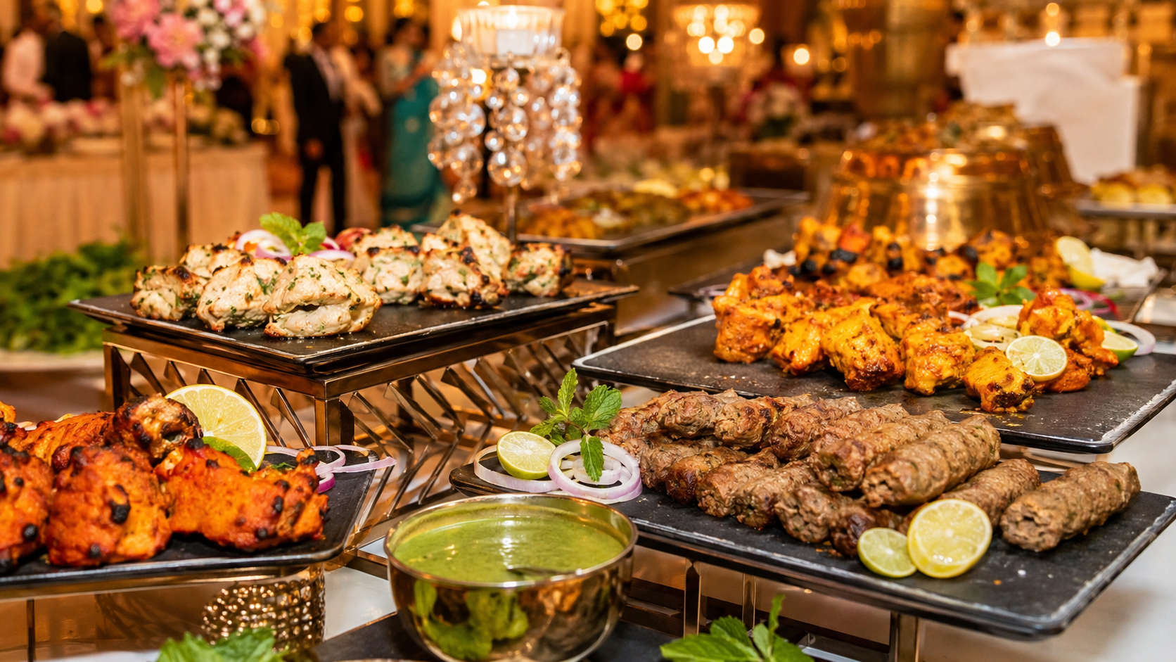 Non-Vegetarian Wedding Starters Non vegetarian Indian wedding starters