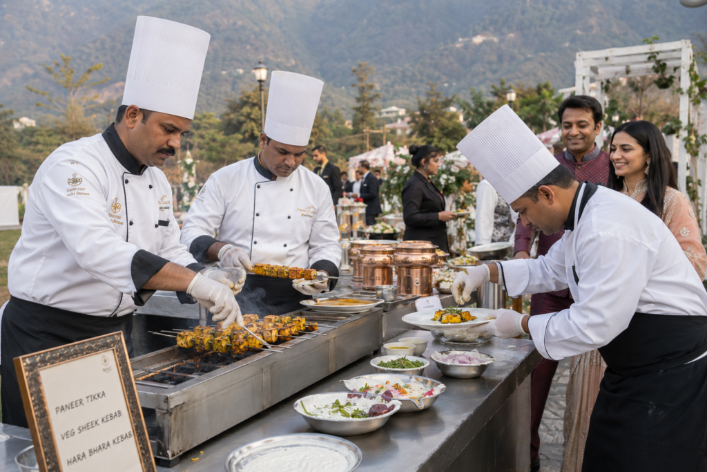 Blurry Curry Catering team - best catering services in Dehradun